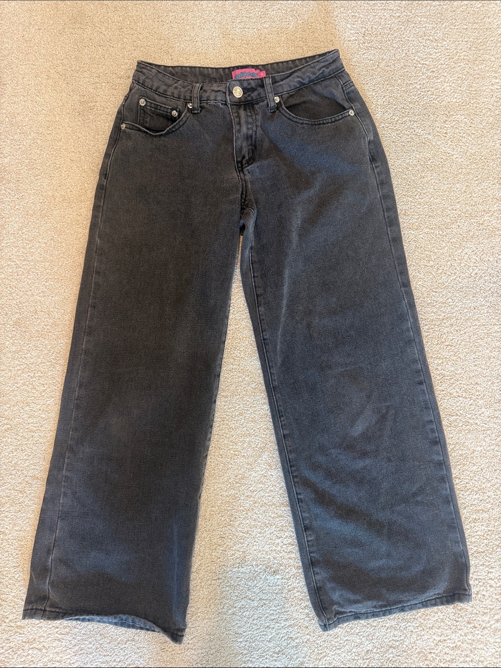 Edikted Black Denim Jeans XS